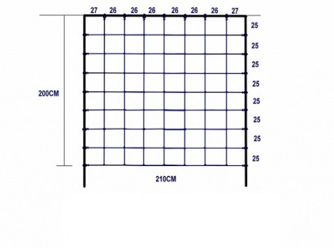 Climbing scramble net 200x210cm scramble net for climbing frame garden kids playground_03